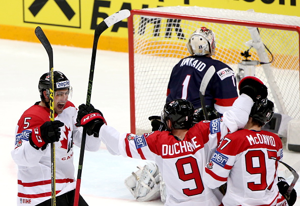 2016 IIHF World Championship Semifinal: Canada vs USA