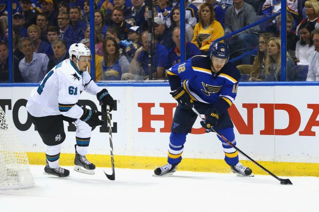 San Jose Sharks v St Louis Blues – Game One