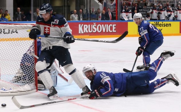 2016 IIHF Ice Hockey World Championship Group Stage: France vs Slovakia