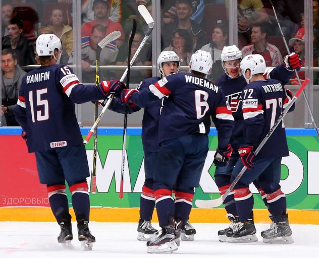 2016 IIHF Ice Hockey World Championship Group Stage: Belarus 3  6 USA