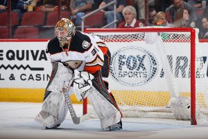 during the NHL game at Gila River Arena on March 3, 2016 in Glendale, Arizona.