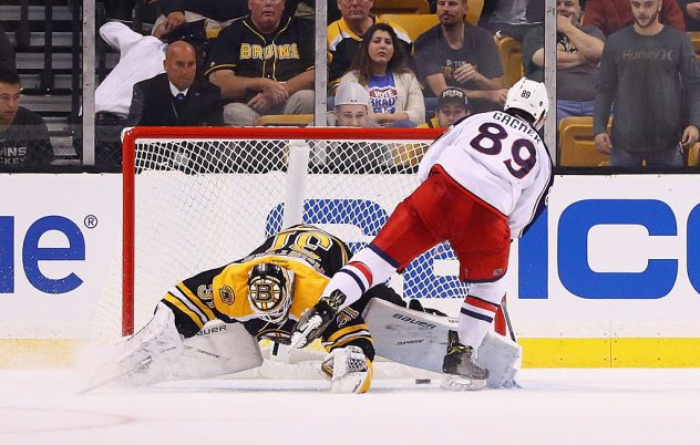 Columbus Blue Jackets v Boston Bruins