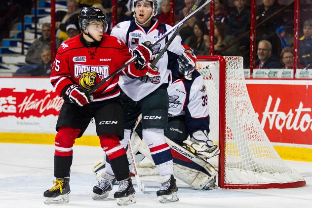 Owen Sound Attack v Windsor Spitfires