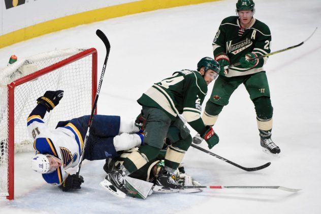 St Louis Blues v Minnesota Wild – Game One