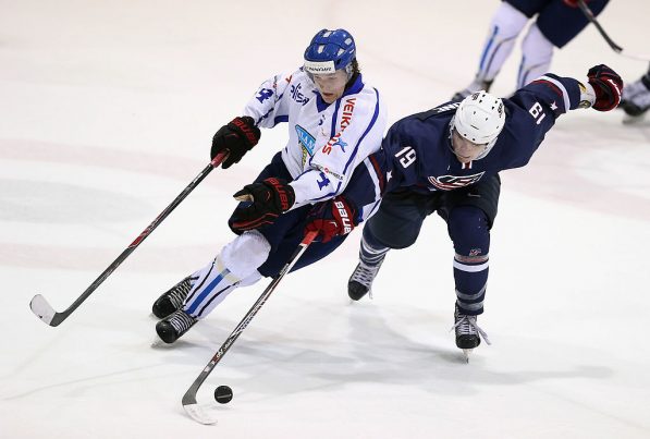 Finland v USA Blue – 2014 USA Hockey Junior Evaluation Camp
