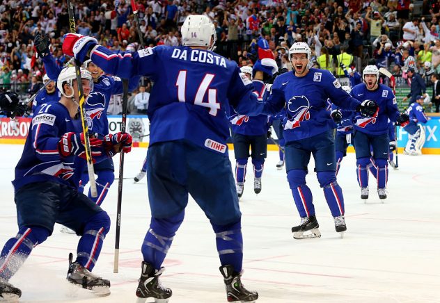 Latvia v France – 2015 IIHF Ice Hockey World Championship