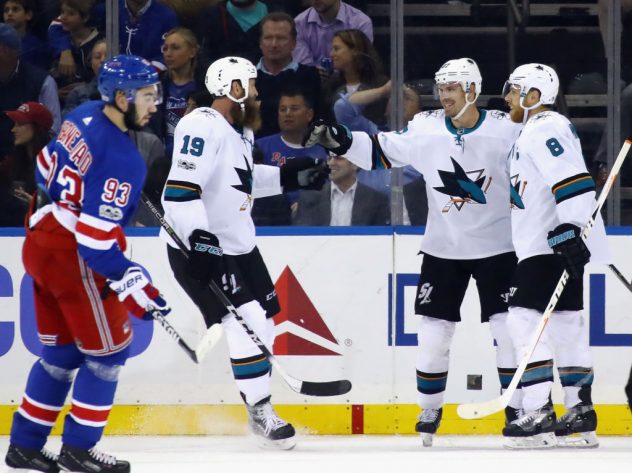 San Jose Sharks v New York Rangers