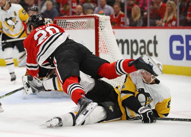 Pittsburgh Penguins v Chicago Blackhawks