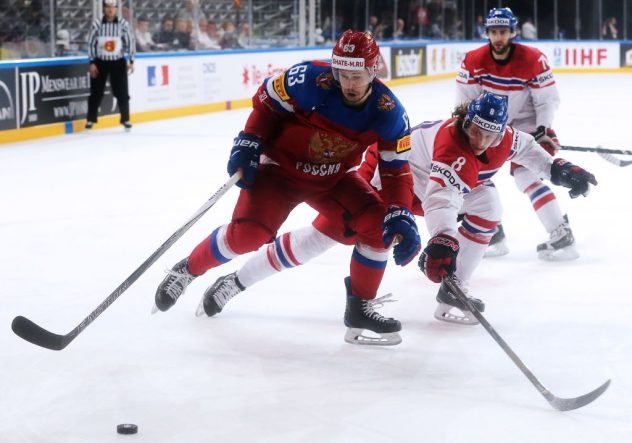 2017 IIHF Ice Hockey World Championship Quarterfinal: Russia vs Czech Republic