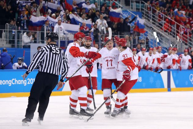 Ice Hockey – Winter Olympics Day 5 – Slovakia v Russia