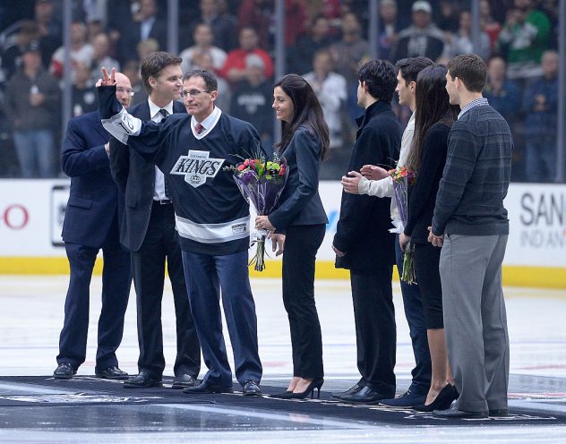 at Staples Center on February 24, 2015 in Los Angeles, California.