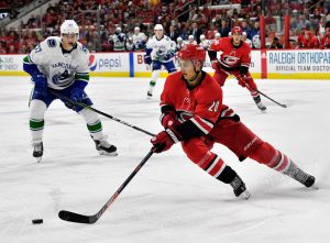 Vancouver Canucks v Carolina Hurricanes
