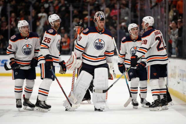 Edmonton Oilers v Anaheim Ducks