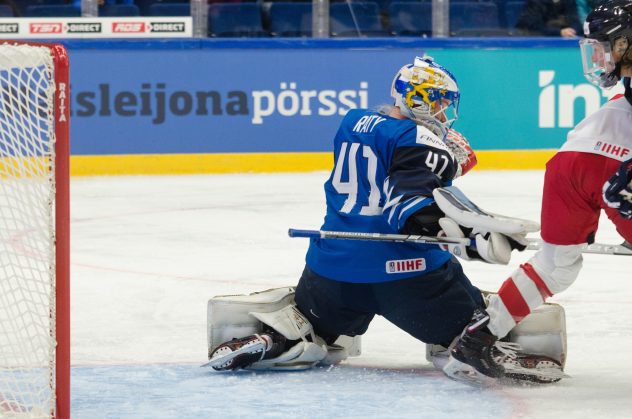 Naisten MM-kisojen Venäjä-Suomi-ottelu lauantaina 6.4.2019.