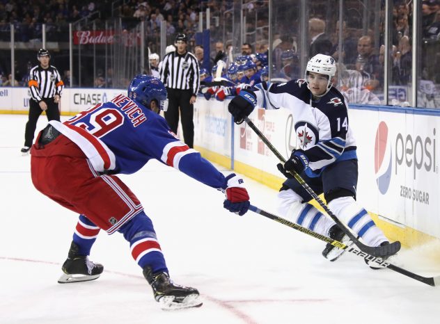 Winnipeg Jets v New York Rangers