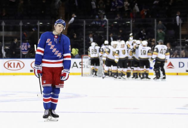 Vegas Golden Knights v New York Rangers