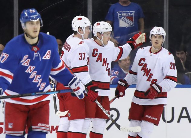 Carolina Hurricanes v New York Rangers