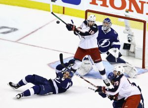 Columbus Blue Jackets v Tampa Bay Lightning – Game One