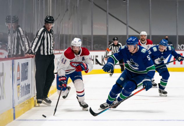 Montreal Canadiens v Vancouver Canucks