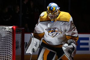 Tappara pudotti yllätysvideon: NHL-legenda Pekka Rinne liittyi harjoitusvahvuuteen Nashville Predators v Arizona Coyotes