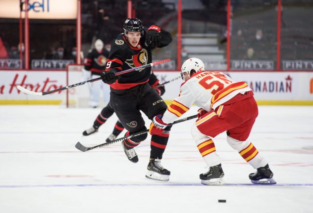 Calgary Flames v Ottawa Senators