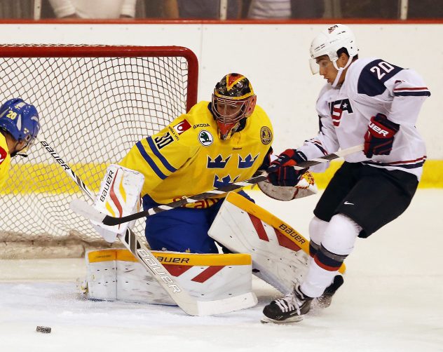 Sweden v USA White – 2014 USA Hockey Junior Evaluation Camp