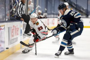 Chicago Blackhawks v Columbus Blue Jackets