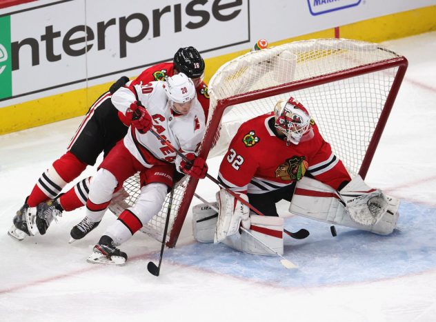 Carolina Hurricanes v Chicago Blackhawks