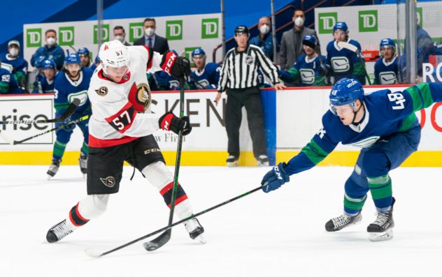 Ottawa Senators v Vancouver Canucks