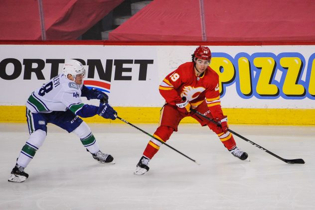 Vancouver Canucks v Calgary Flames