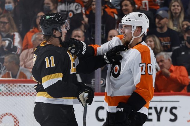 Boston Bruins v Philadelphia Flyers