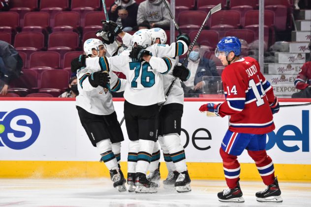 San Jose Sharks v Montreal Canadiens