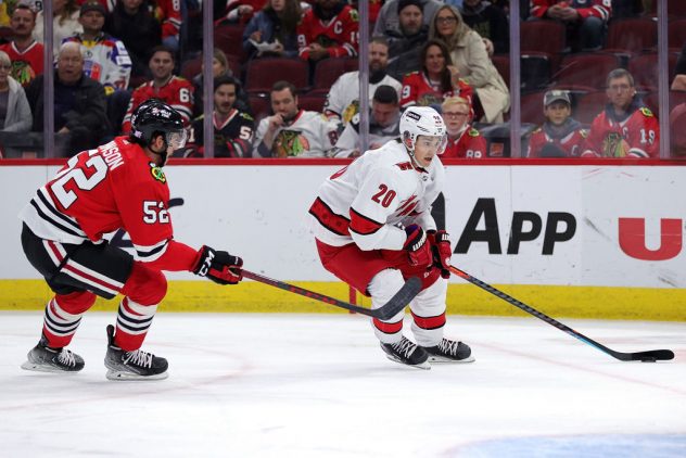 Carolina Hurricanes v Chicago Blackhawks