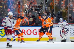 New York Rangers v Edmonton Oilers