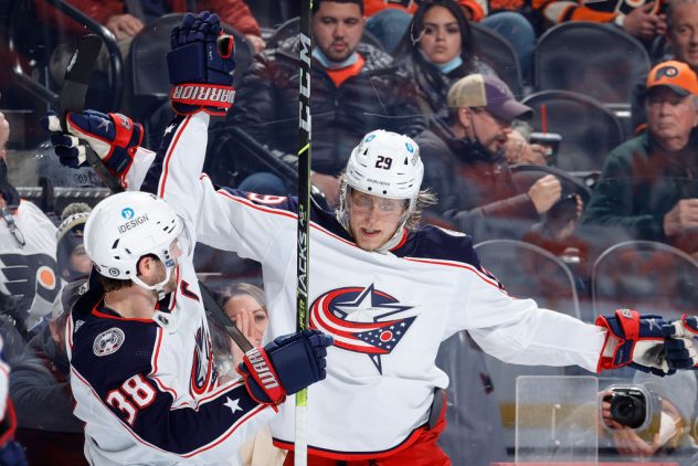 Columbus Blue Jackets v Philadelphia Flyers