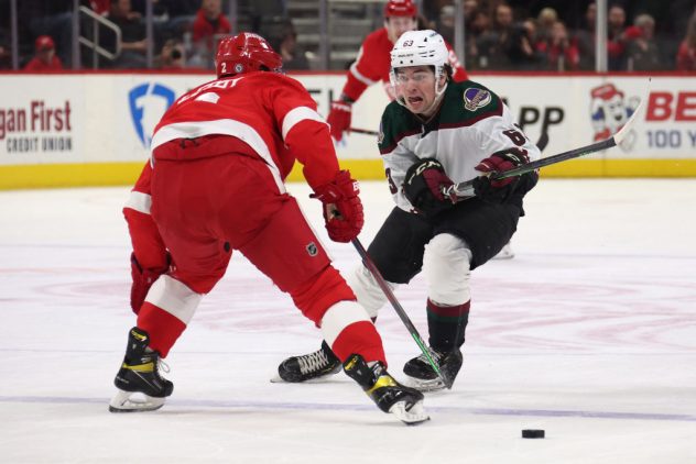 Arizona Coyotes v Detroit Red Wings