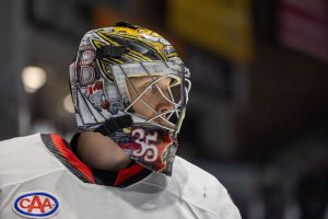 Huippunäyttöjä antanut suomalaisvahti sai NHL-kutsun aop_meriläinenleevi20240413